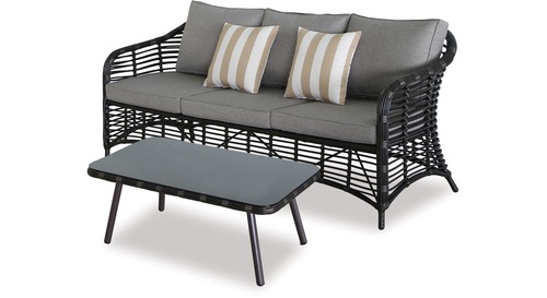 Bermuda 3-Seater Outdoor Sofa & Coffee Table